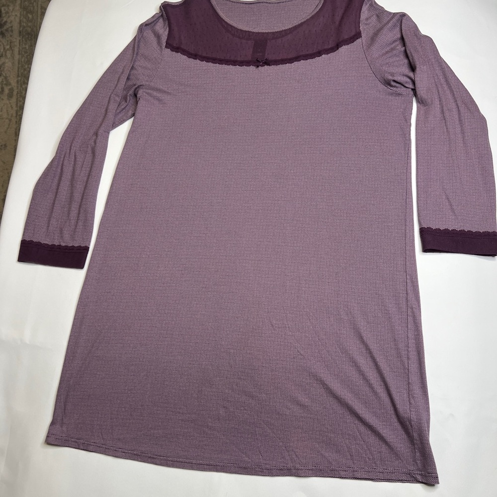 Calida of Switzerland Mauve Nightgown Nightshirt MEDIUM
